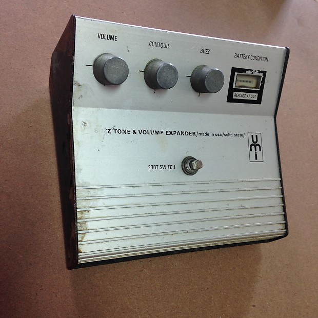 Vintage UMI Buzz Tone & Volume Expander 60's / 70's germanium Fuzz Box image 1