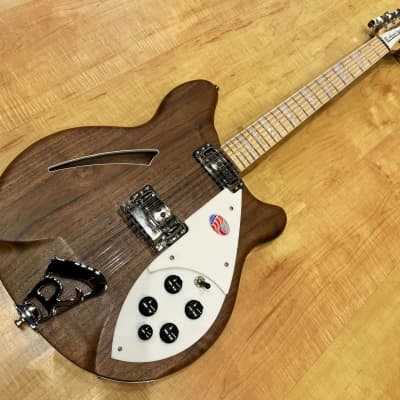 Rickenbacker 360/12W 12-string Electric Guitar Walnut (Natural Brown) image 11