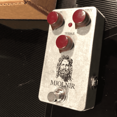 Mythos Pedals Special Edition Mjolnir Overdrive 2018 Silver