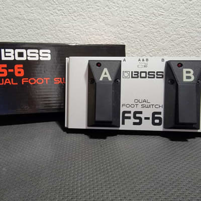 Boss FS-6 Dual Foot Switch Pedal | Reverb