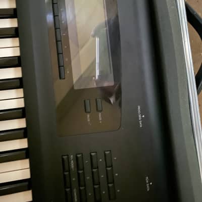 Korg music workstation 01/W key board  1990's Black image 7