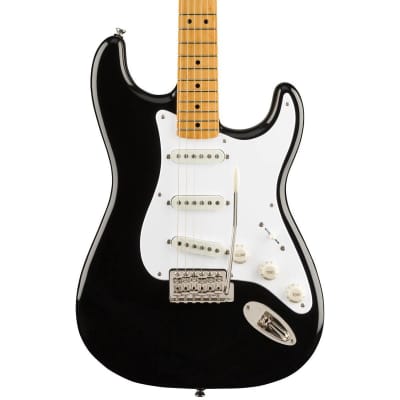 Squier Classic Vibe '50s Stratocaster Electric Guitar (Black) image 1