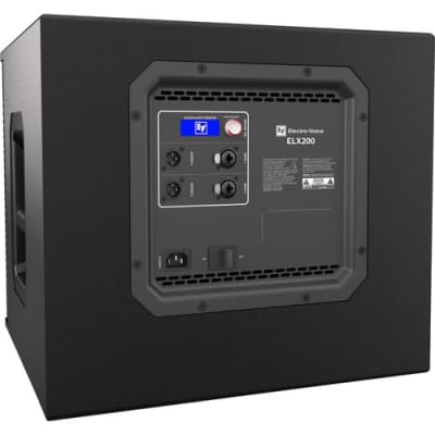 Electro-Voice ELX200-12SP-US 12" 1200W Powered Subwoofer (Black, Single) (Demo Unit) image 3