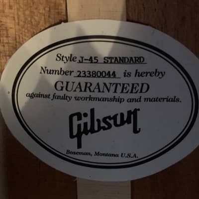 Gibson J-45 Standard 2020 image 7
