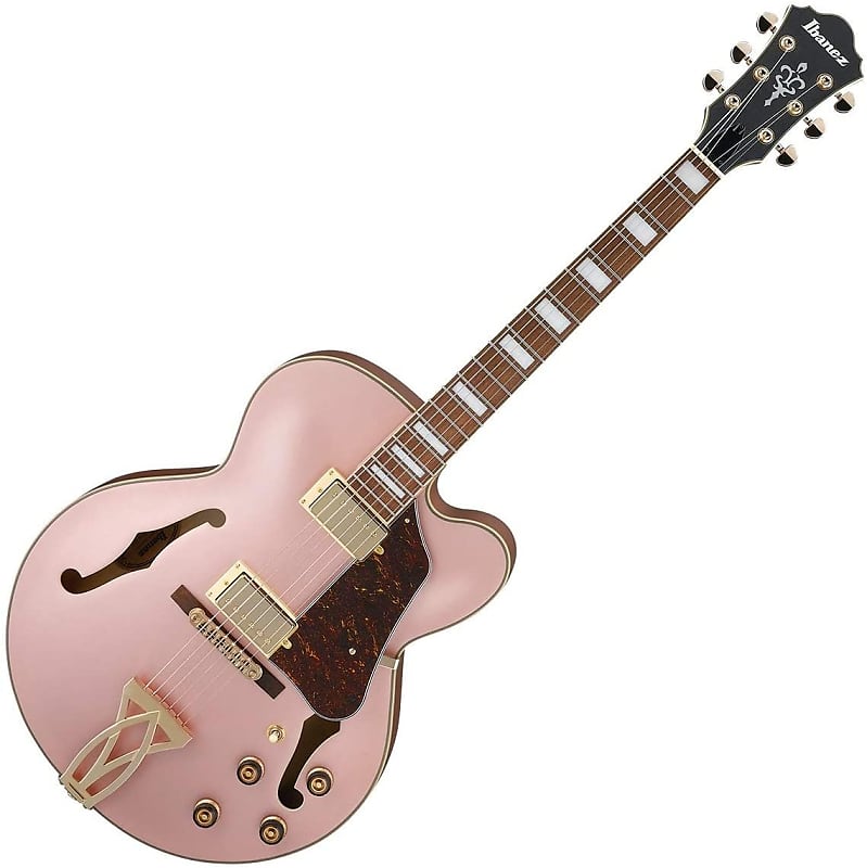 Ibanez Artcore AF75G Hollowbody Electric Guitar - Rose Gold