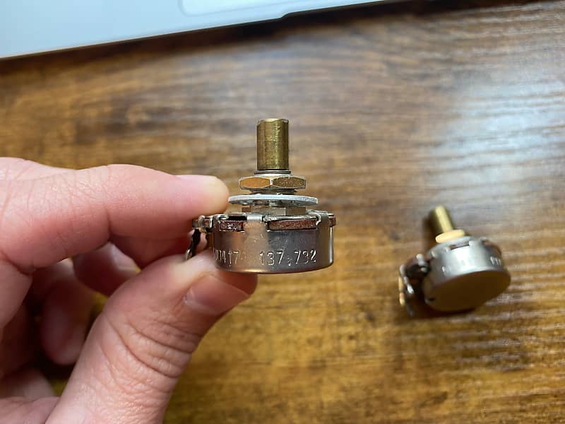 Fender CTS 1957 250K Telecaster linear pots NOS Reverb