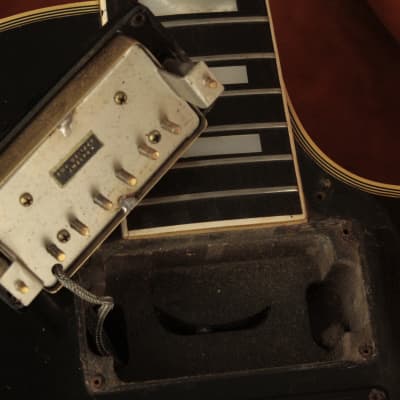 1957 Gibson Les Paul Custom w/3 original PAF pickups + Fretless Wonder HANG TAG! image 23