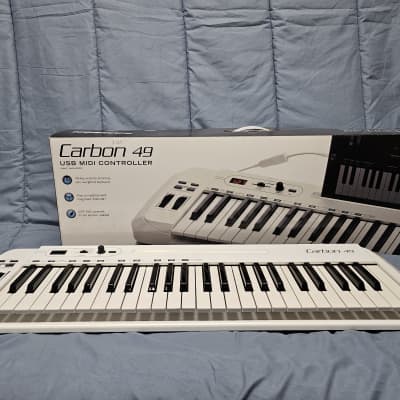 Samson Carbon 49 USB MIDI Keyboard Controller 2010s - White