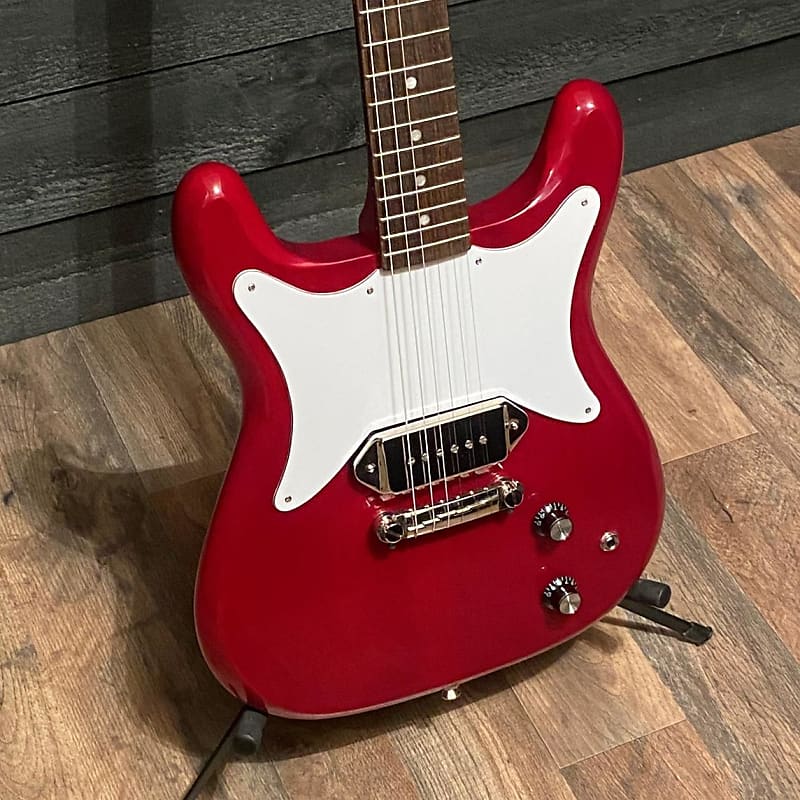 Epiphone Coronet Electric Guitar Cherry Red | Reverb