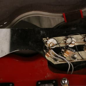 Gretsch ASTRO-JET model 2126 w/original strap, polish cloth, and manual 1965 Red image 18