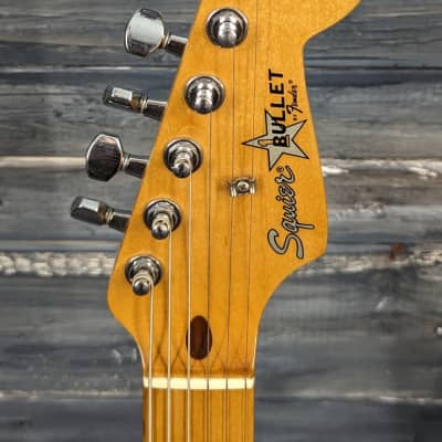 Used Squier by Fender Bullet 1 Telecaster with Gig Bag image 5