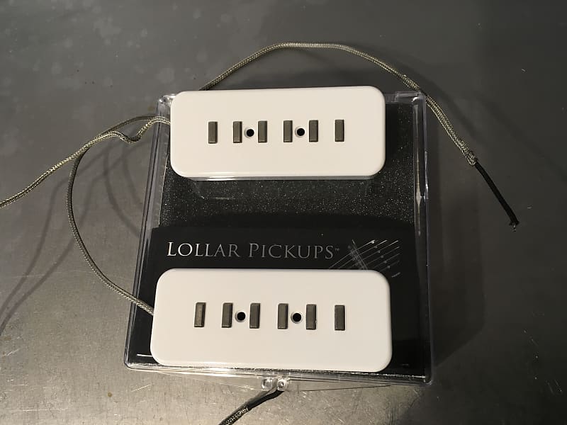 Lollar Staple P90 set White | Reverb