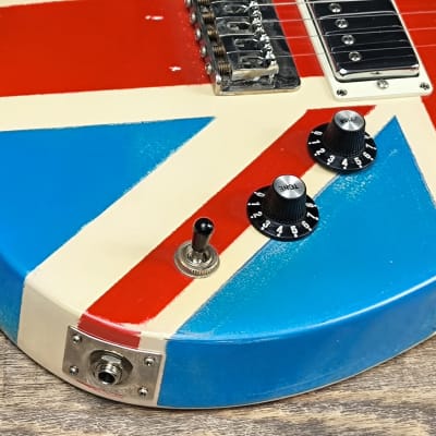 MyDream Partcaster Custom Built - Atomic Union Jack CBS image 6