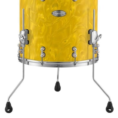 Pearl Music City Custom Reference Pure 18"x16" Floor Tom GOLD SATIN MOIRE RFP1816F/C723 image 1