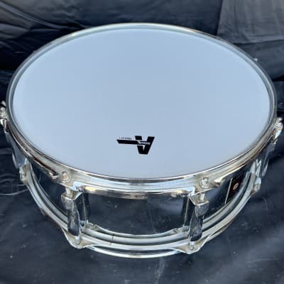 Olympic By Premier 5x14" Chrome Over Steel Snare Drum image 8