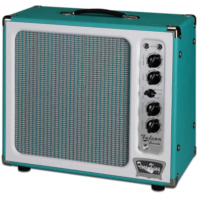 Tone King Falcon Grande Combo (20 watts, 1x12"), Turquoise, 20 Watts image 2