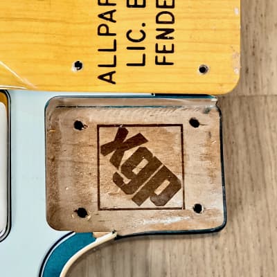 T-Style Partscaster Custom Electric Guitar Ocean Turquoise w/ Fender Licensed Neck, Tweed Case image 15