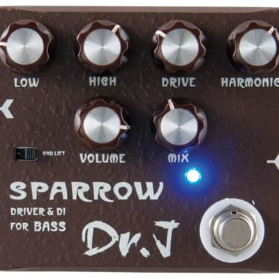 Joyo Dr. J D53 SPARROW Driver, EQ & DI For Bass Guitar Effect Stomp Pedal image 5