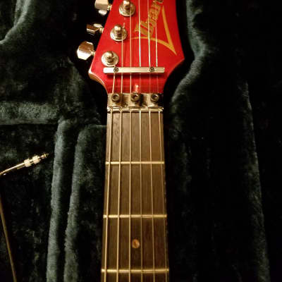 2010 Ibanez JS1200 Joe Satriani Candy Apple Red w/ OHSC image 5