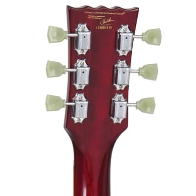Vintage V100 ReIssued Electric Guitar - Cherry Sunburst (V100CS) image 8