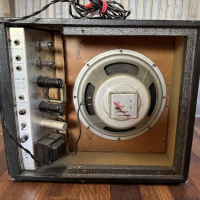 Silvertone 1482 1x12 Guitar Combo 1960s - Black image 4