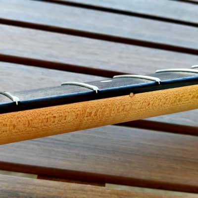 Musikraft Maple/Rosewood Stratocaster Neck Oil Finish 1957 V-Shape, Vintage Compound Radius, SS Frets image 12