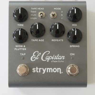 New Strymon El Capistan V2 dTape Echo Guitar Effects Pedal 