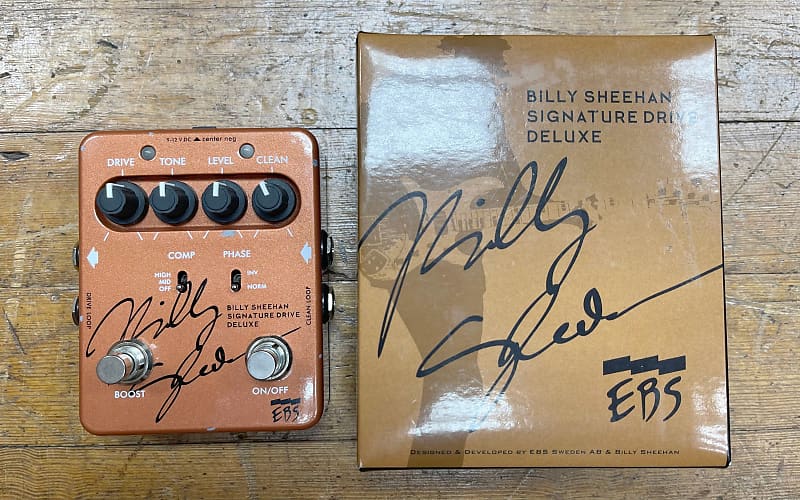 EBS Billy Sheehan Signature Drive Deluxe