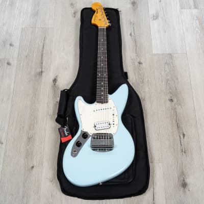 Fender Kurt Cobain Jag-Stang Left-Hand Guitar, Rosewood Fretboard, Sonic Blue image 10
