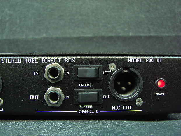 ADL DI200 Stereo Tube Direct Box