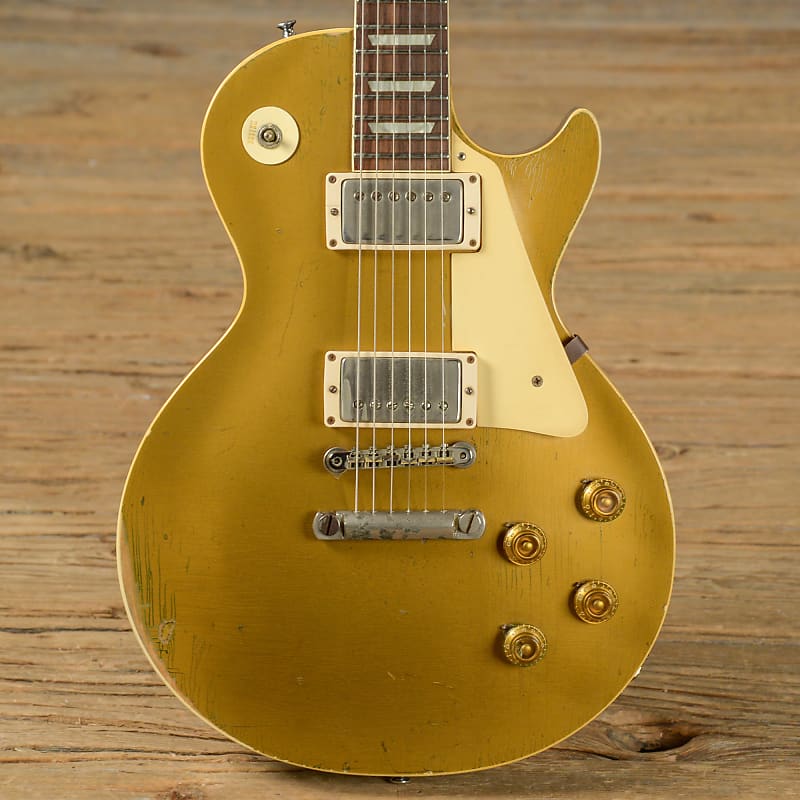 Immagine Gibson Les Paul with PAF Pickups Goldtop 1957 - 3