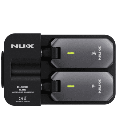 NuX C-5RC  5.8GHz Guitar Wireless System  Rechargeable.  New! image 2