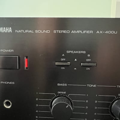 Yamaha Natural Sound AX-400U Early-90s - Black image 2