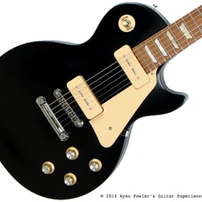 2011 Gibson Les Paul 1960s Tribute Black image 1