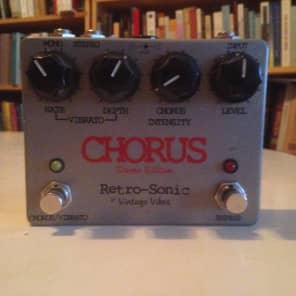 Retro-Sonic VintageVibes Chorus コーラス Retro-Sonic Chorus Pedal: Used & Ready at The Music Emporium