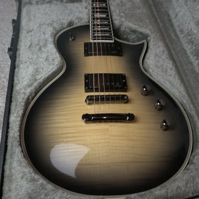 ESP E-II Eclipse FT (FULL THICKNESS) Black Natural Burst with case image 4