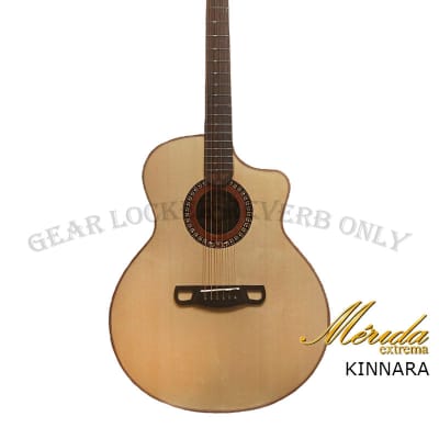Merida Extreme Kinnara Solid sitka Spruce & Rosewood Electronic acoustic guitar image 2