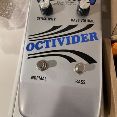 Colorsound Octivider Octave Down 2021  - Silver for sale