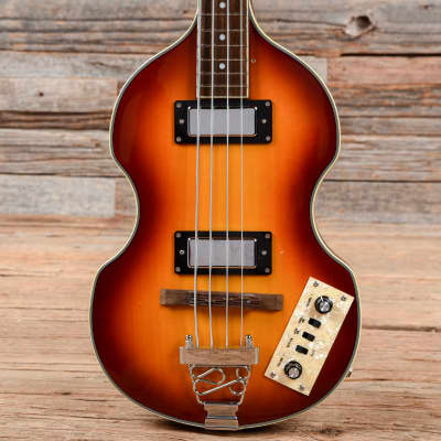 Jay Turser Violin Bass Sunburst USED image 1