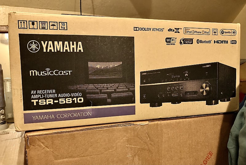 Yamaha TSR5810 7.2 Channel 4K UHD A/V Receiver Reverb