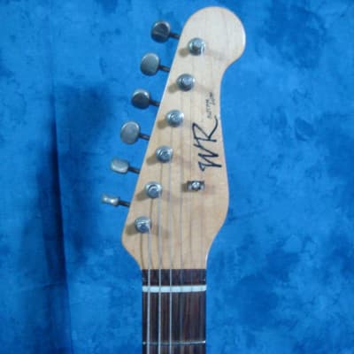 WR Custom Strat Korina Wood Guitar 3 Color Sunburst 2014 image 12