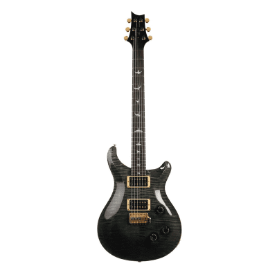 Prs USA Custom 24-08 - fire smokeburst Double cut electric