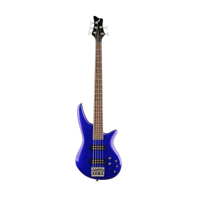 Jackson JS Spectra Bass JS3 V 5-String Bass Guitar, Indigo Blue for sale