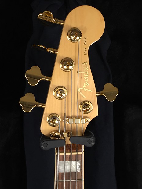 Fender American Deluxe Jazz Bass V FMT Tobacco Sunburst (019