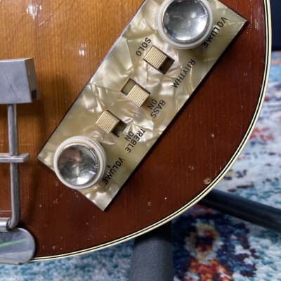 Hofner Tom Hamilton's Aerosmith, Vintage, 500/1 Violin Electric Bass Guitar (#62) 1960s - Sunburst image 9