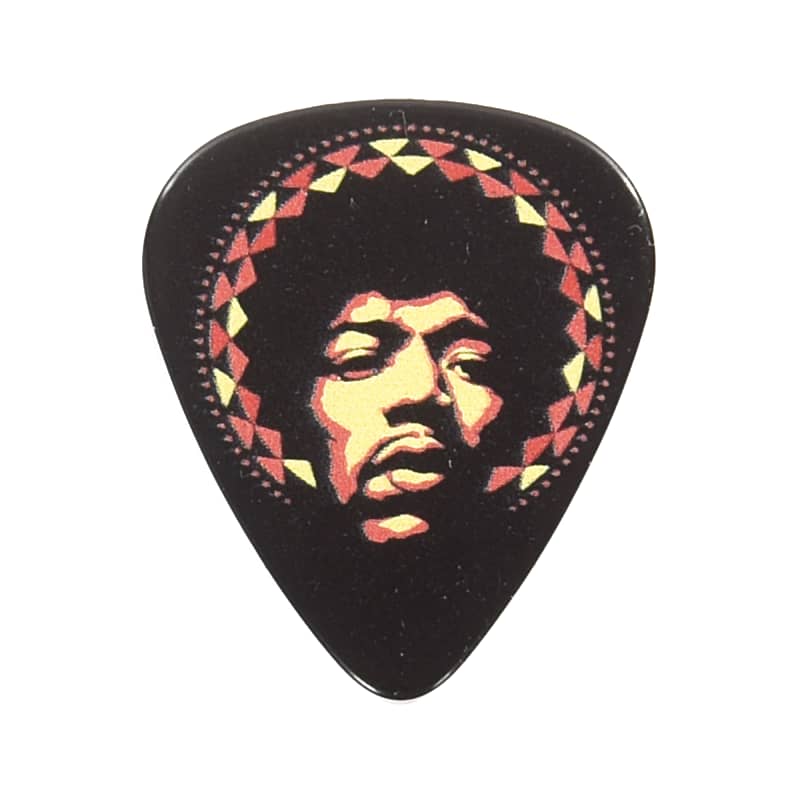 Dunlop Jimi Hendrix Aura Mandala Pick Tin image 1