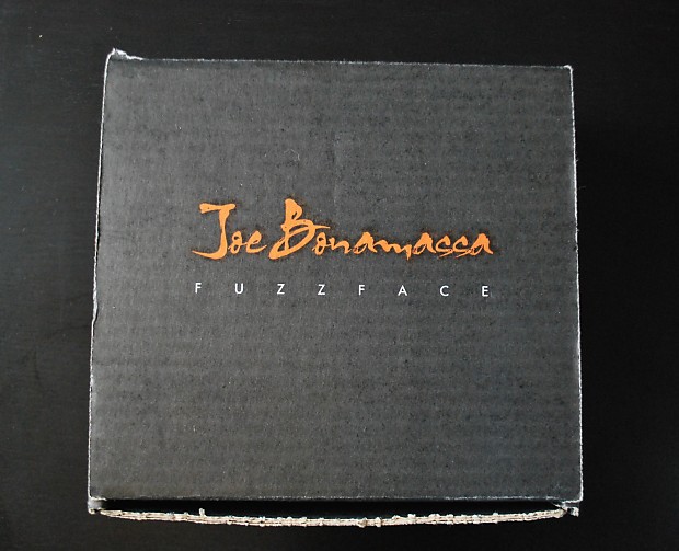Jim Dunlop Limited Edition Rare Joe Bonamassa Signature Fuzz Jim Dunlop Limited Edition Rare Joe Bonamassa Signature Fuzz