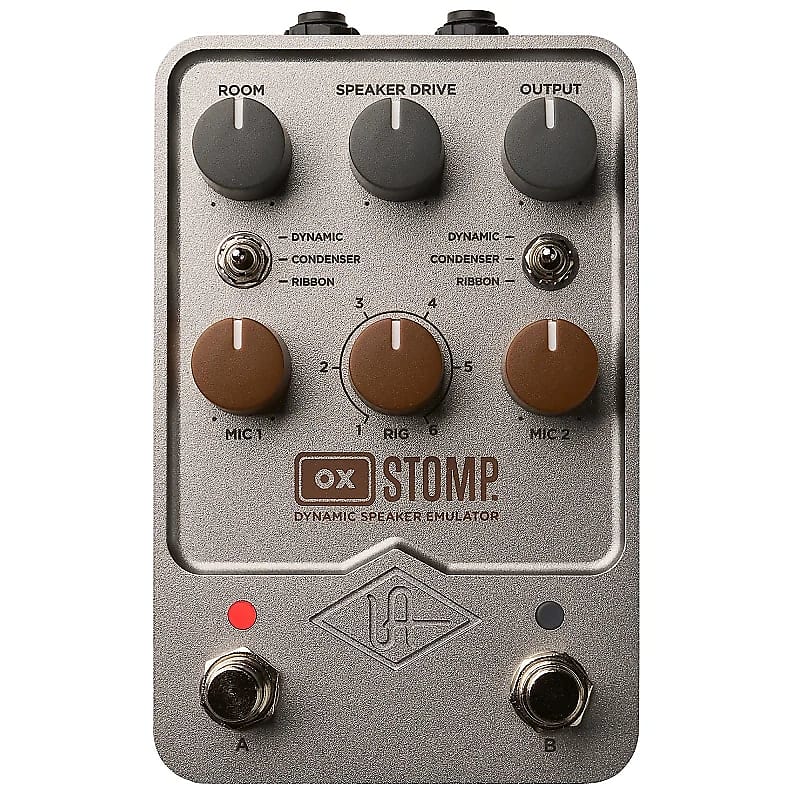Universal Audio OX Stomp Dynamic Speaker Emulator *Authorized Dealer* image 1