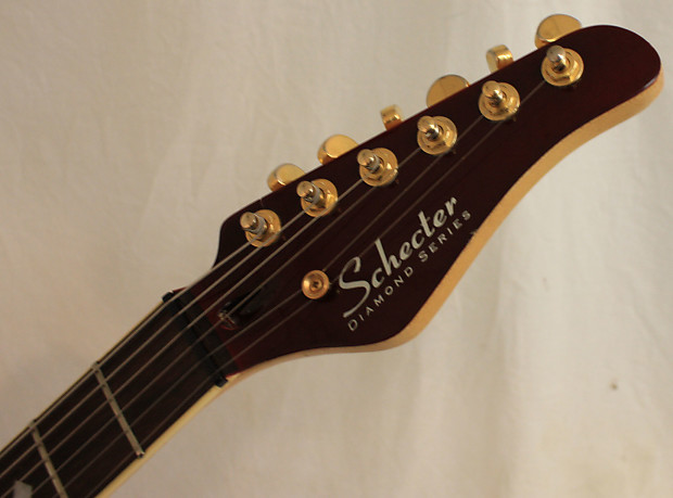 最終値下げSchecter PT-Elite diamond series TL Schecter PT Elite Diamond Series 2000 Transparent Red | Reverb