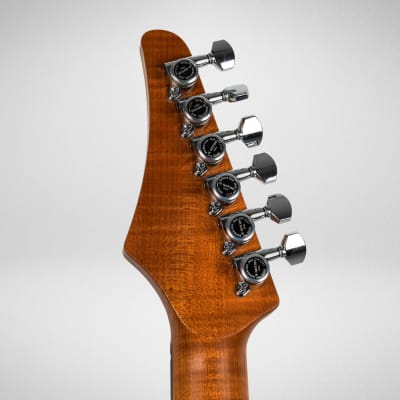 Cream T Guitars Polaris Custom HSS in Terra Burst - 00449 image 6